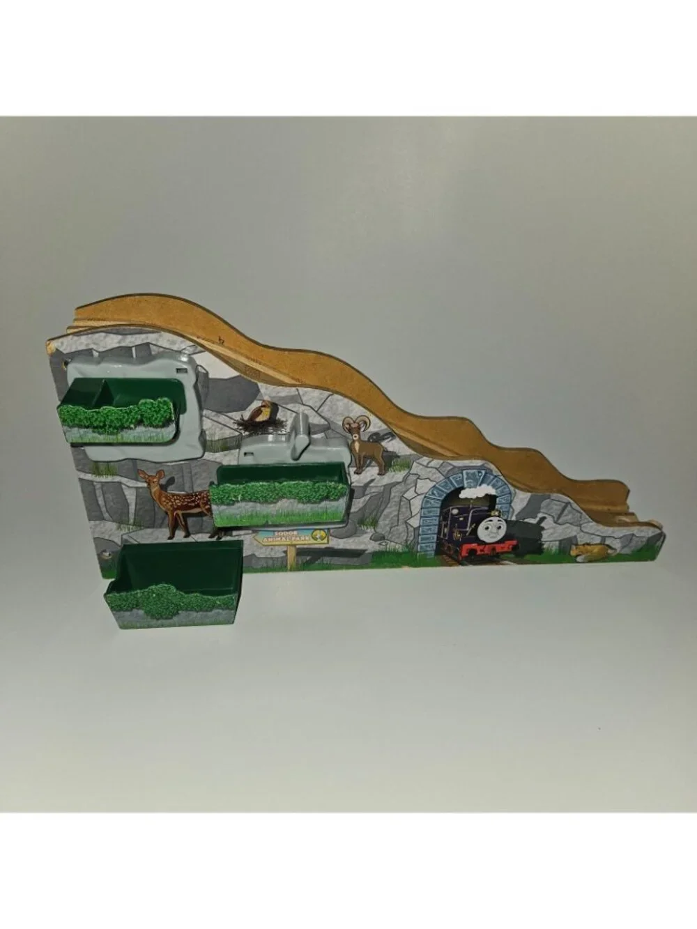 Thomas & Friends Wooden Railway Percy & Little Goat Mountain Sodor Animal Park